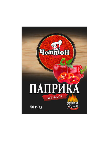 Паприка мелена Чемпіон, 50 г